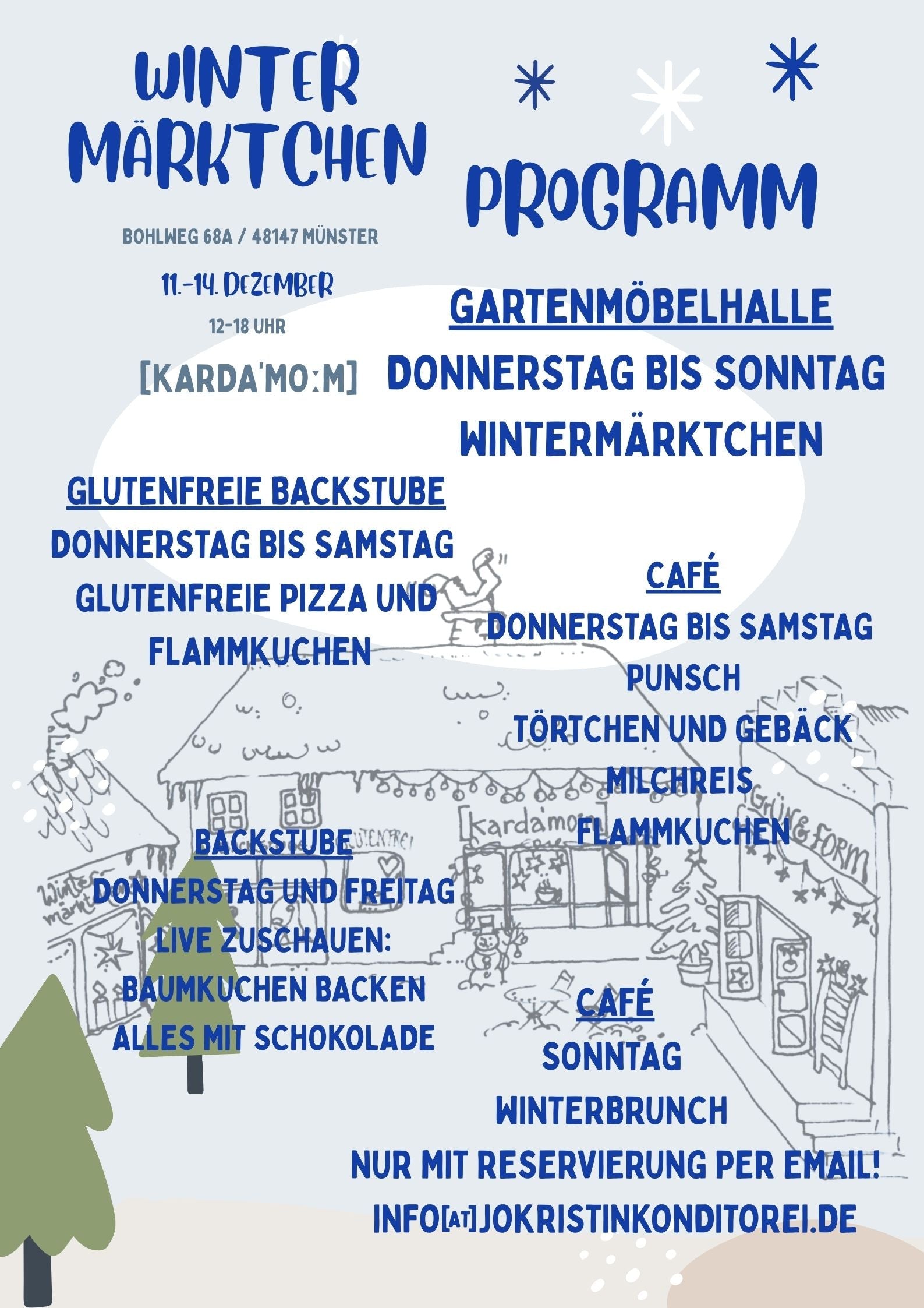 Wintermärktchen am Bohlweg unser Programm