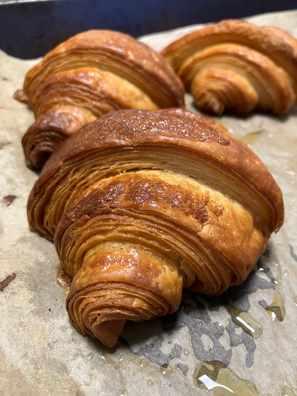 Glutenfreie Buttercroissants 1 Stück